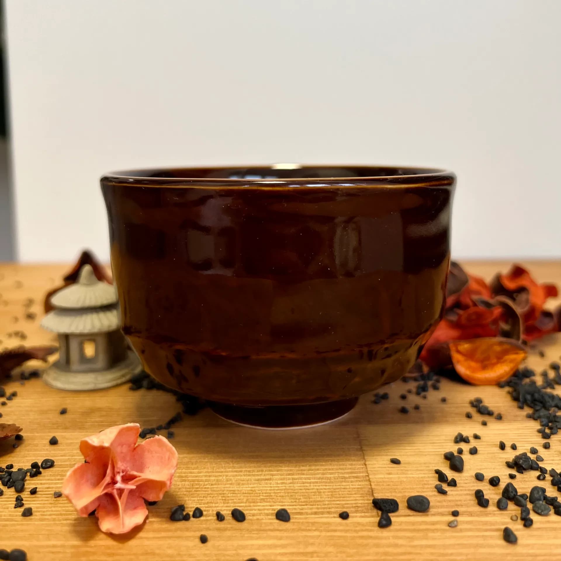 Červeno-hnědý Chawan