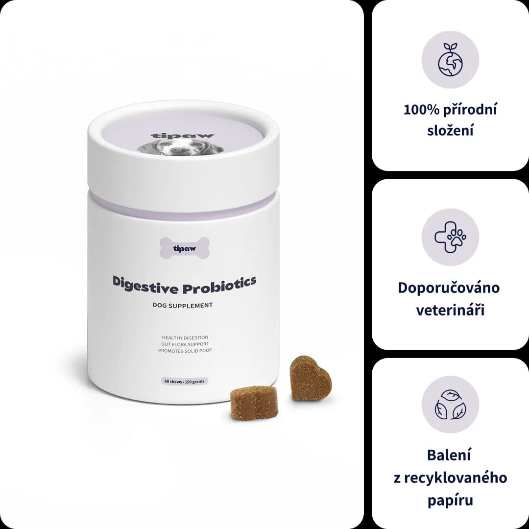 Tipaw Doplněk stravy s probiotiky pro trávení 150g