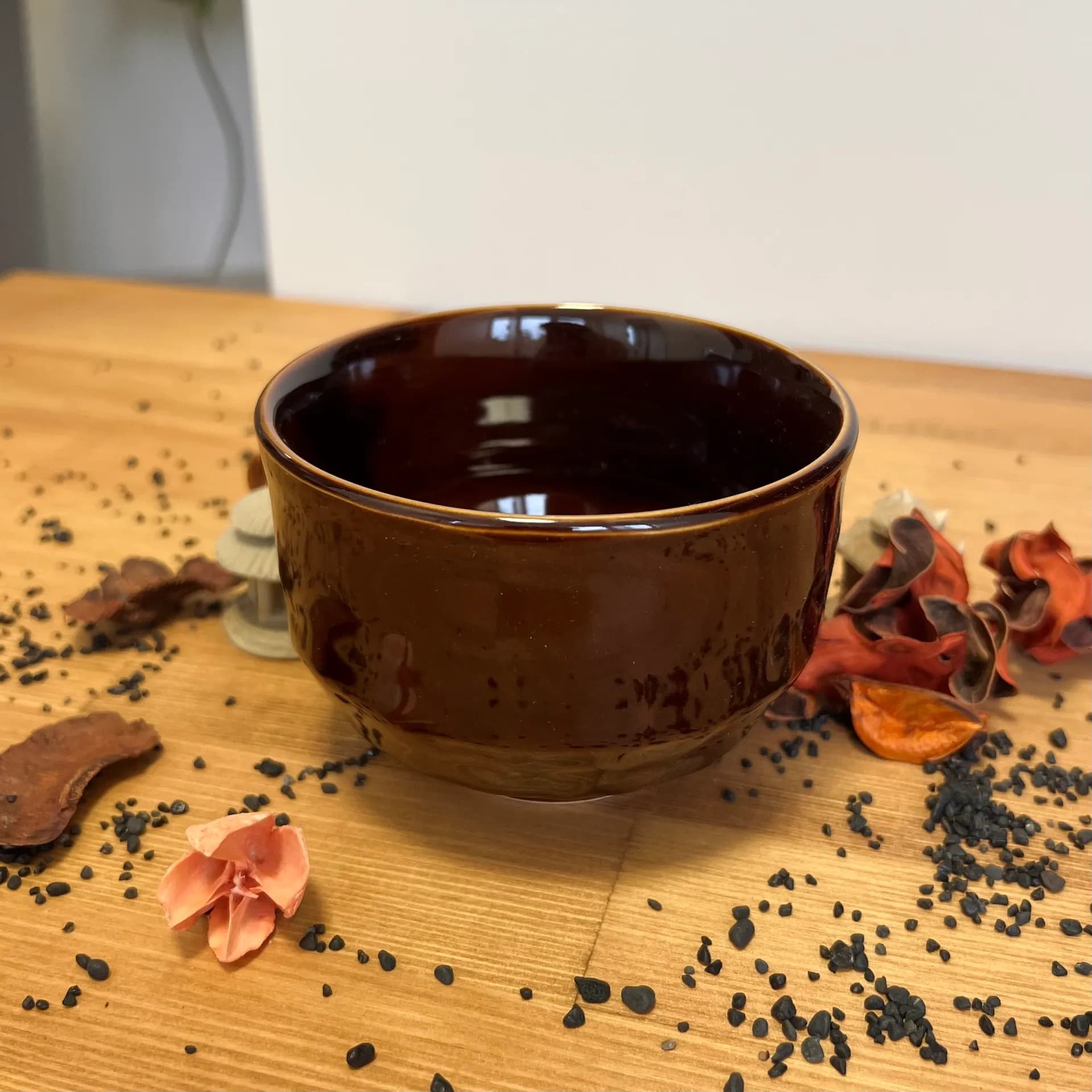 Červeno-hnědý Chawan