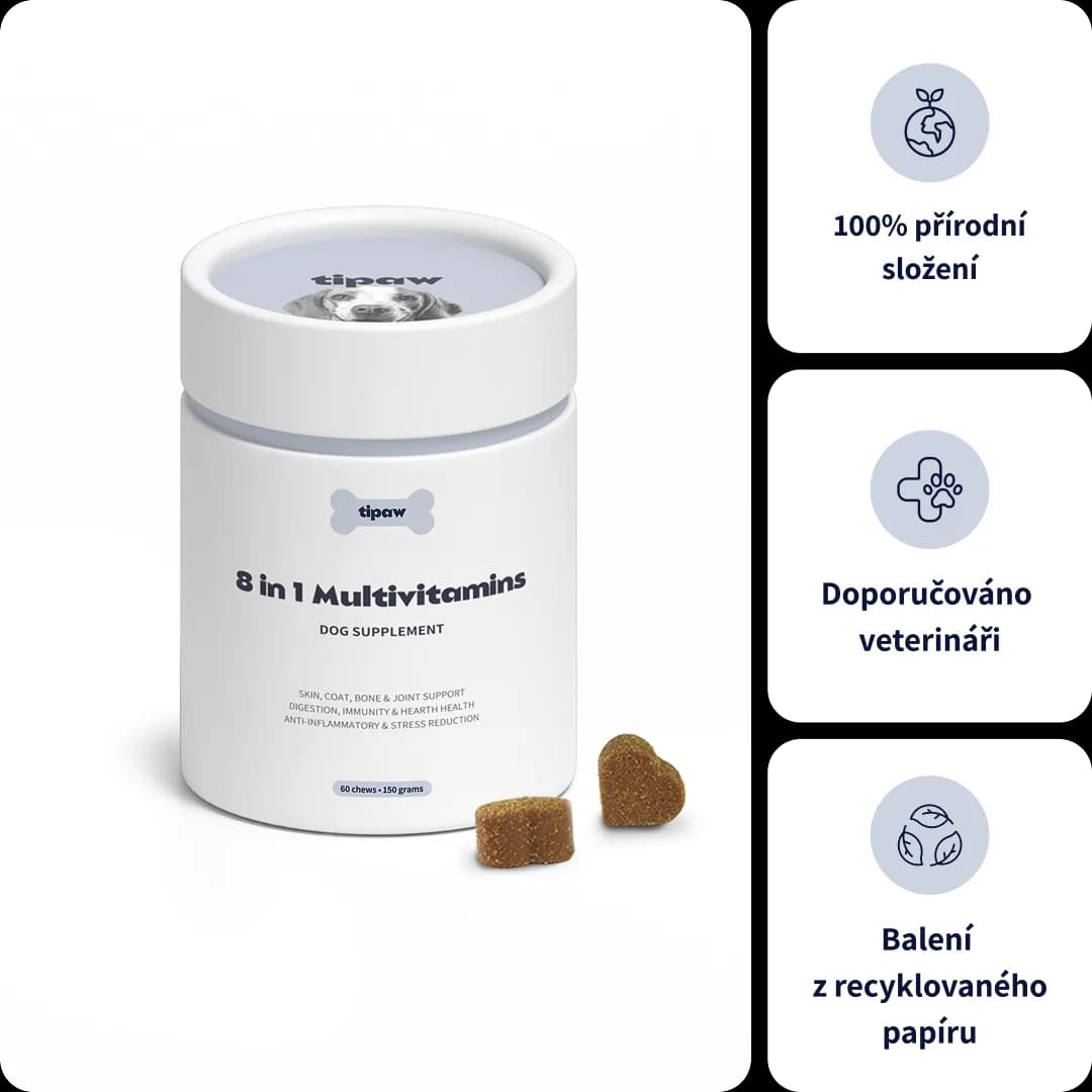 Tipaw Multivitamínový doplněk stravy 8v1 150g