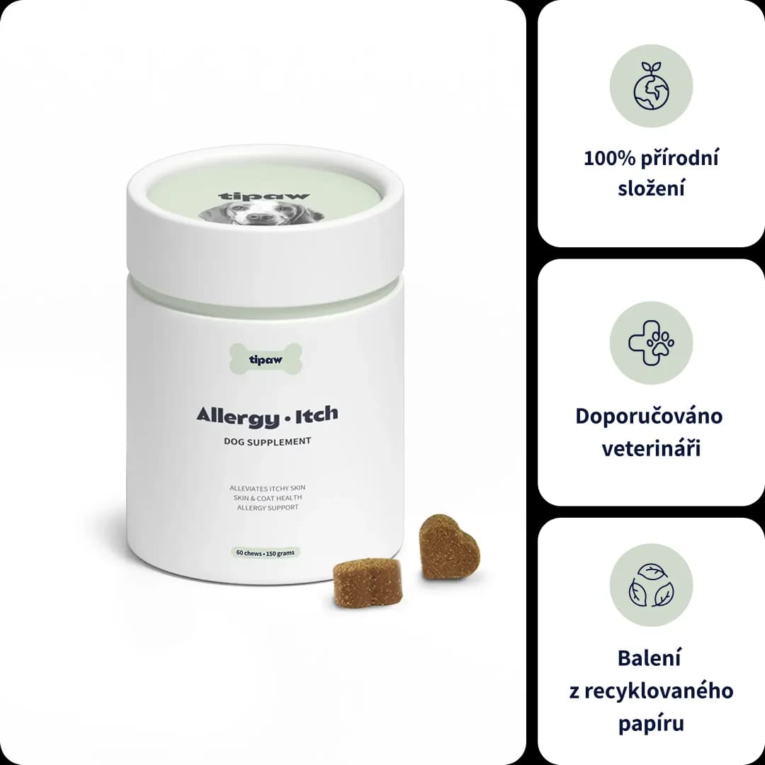 Tipaw Doplněk stravy proti alergiím a svědění 150g